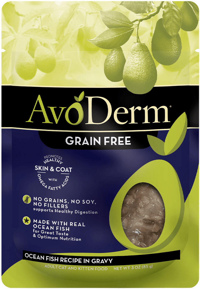 AvoDerm Grain Free Ocean Fish Recipe In Gravy